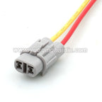 2 Pin Auto Waterproof Housing Electrical Cable Connectors 2mm Female Male Wire Harness Plug For Honda 6180-2321 6187-2311