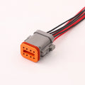 8-PIN Waterproof Electrical 1.6mm Male Female Connector For Car Motor With Wires DT04-08PA-C017 DT06-08SA-C017