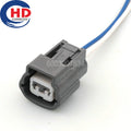 2 Pin Waterproof Female Automobile Engine E-RS Water Temperature Sensor ECT Connector For Nissan Hyundai Grey