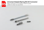 Motorcycle Toolbox Set Fast Ratchet Wrench 150/46pcs Socket Group Bit Industrial-grade Toolbox Auto Repair Tools Car Maintenance