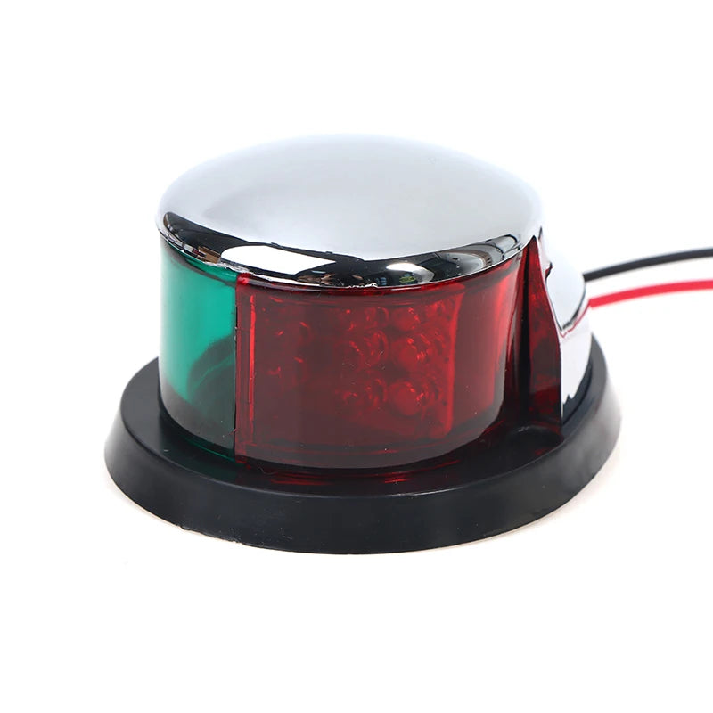 Red&Green Boat Lights 12V LED Bow Navigation Boat Light Red Green Sailing Signal Light for Marine For Boat Yacht Warning Light