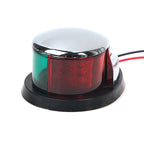 Red&Green Boat Lights 12V LED Bow Navigation Boat Light Red Green Sailing Signal Light for Marine For Boat Yacht Warning Light