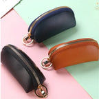 Car Leather Key Holder Minimalist Keychain Case Wallet Key Storage Case Protector Large-capacity Multifunctional Key Pouch Amagi