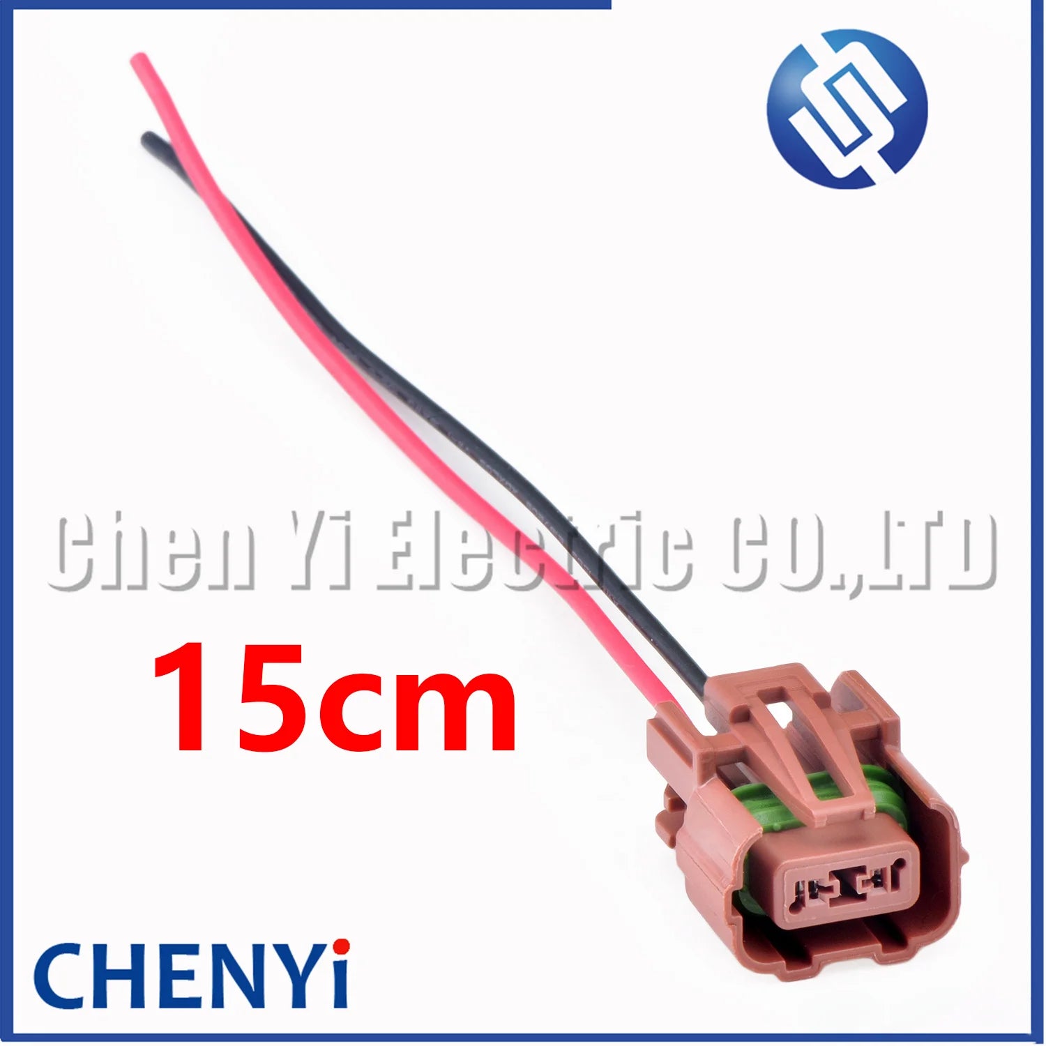 2 Pin auto connector front bumper radar probe fog lamp turn signal stoplight plug 15492200 13547918 For Ford Jeep Chevrolet