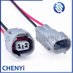 2 Pin Automotive waterproof Car fog light plug width indicator lamp connector 6189-0249 6189-0239 90980-11156 For Toyota 1JZ 2JZ