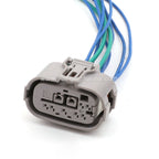 9Pin 0.6mm Female Connector Sealed Car Waterproof Automotive Wire Socket 7283-4658-30/90980-12362 Black Grey