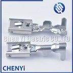 10 Pcs 6.3mm Composite Brass tin plating Wiring Terminal DJ6223-6.3C female Pin for Connector Plug Socket Fuse Box Wire Harness