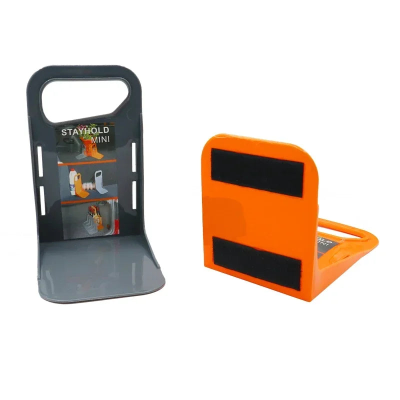 2pc Car Back Auto Trunk Fixed Rack Holder Stand Shake-proof Organizer Fence Storage Adjustable Distance Storage Box Fixer Amagi
