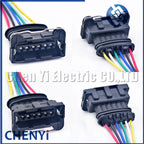 2 3 4 5 6 7 Pin Car Fuel Injector nozzle EV1 Lgnition Coil Oxygen sensor Junior Power Connector 15cm Wire Harness Plug