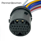 1 Set 13 19 Pin 13158679 Auto Door Composite Electrical Cable Connectors Female Wire Harness Plug For OPEL