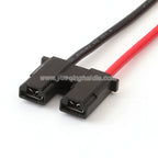 2 Pin Connector Unsealed 6.3mm Series Female Connectors Cable Plug  Motorcycle Electrical Harnesses Wiring Harness
