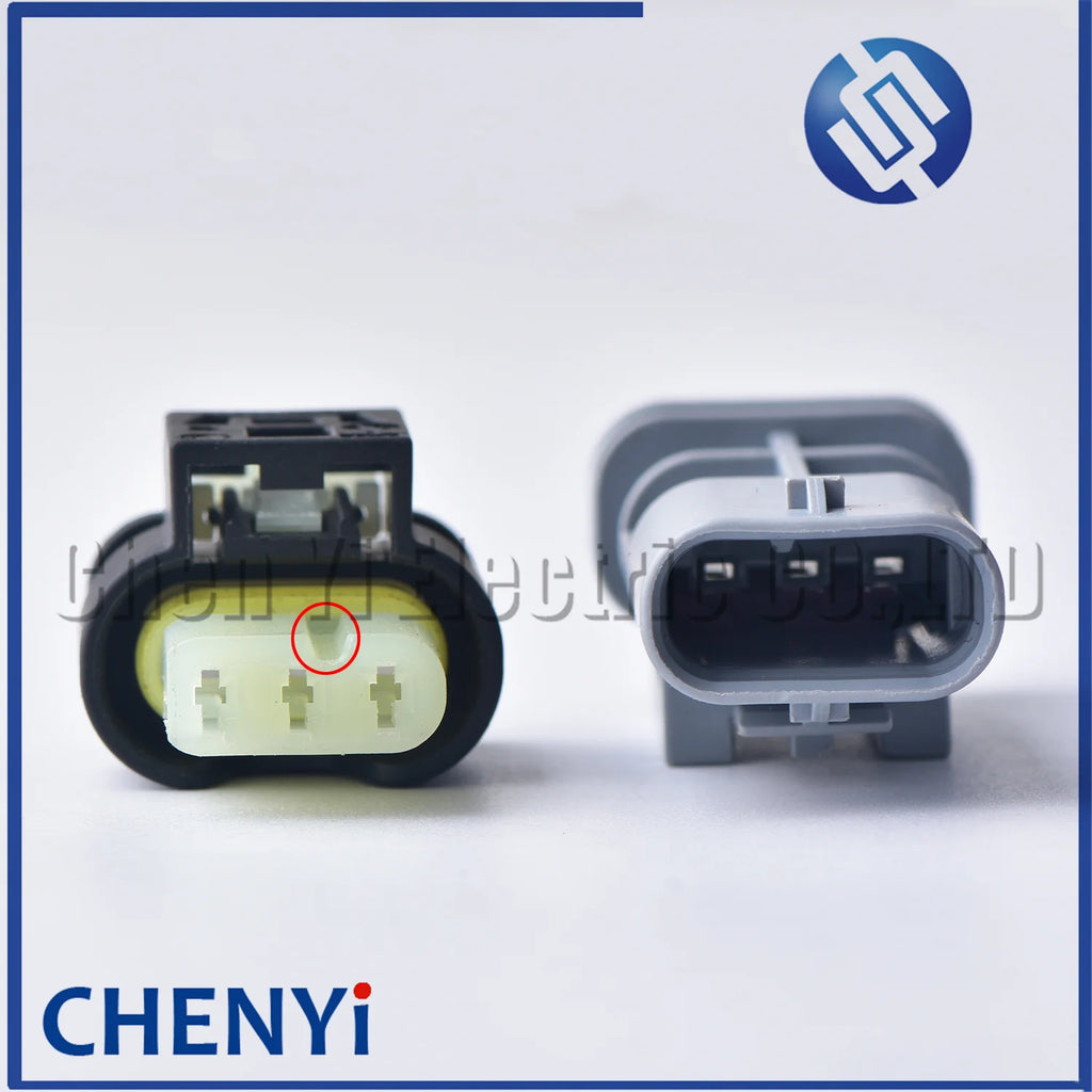 3 Pin Auto waterproof connector Motorcycle sensor plug Socket 7615637-04 805-121-522 A0295451326 2-1703496-7 2236953 A0225452526