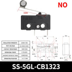 10/50/100Pcs Micro Limit Switch SPDT Snap Action, 5A 250V Mini Switch for Home Appliance, Control Circuit, DIY Projects