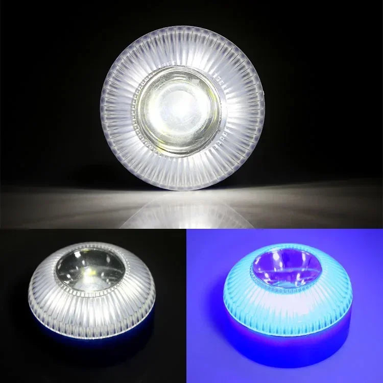Strong Magnetic Induction Traffic Warning Light, Working Light, Household Car Malfunction Light, White Emergency Light Amagi