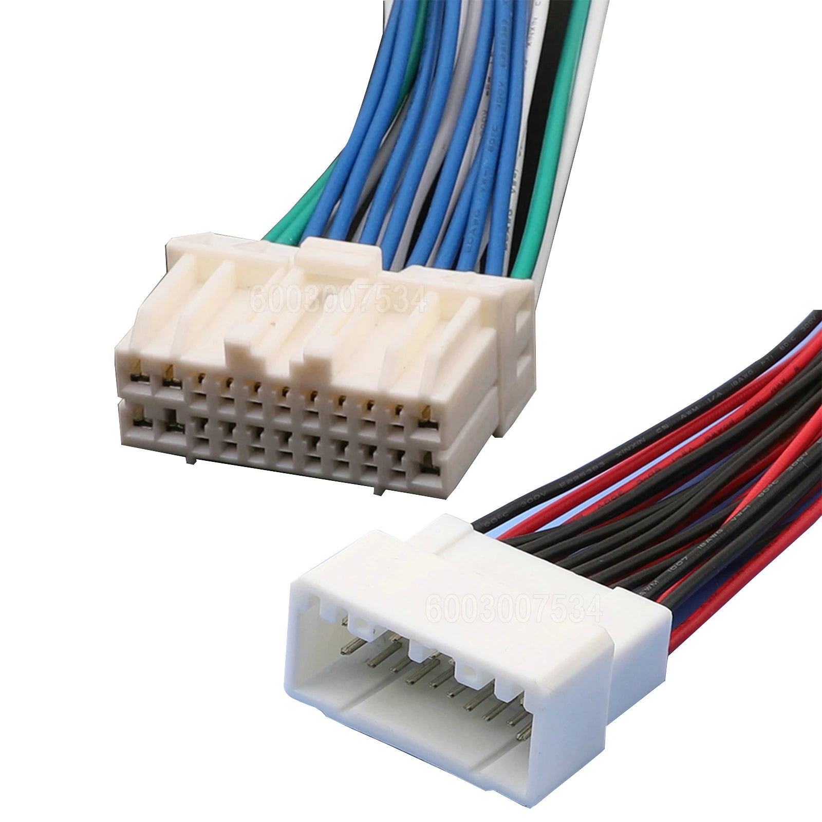 22 Pin Connector 1.5mm Series Male Female Connector Cable Plug Motorcycle Electrical Harnesses Wiring Harness MG611334