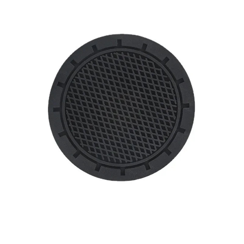 Car Cup Holder Anti-Slip Insert Coaster Mat Auto Cup Holder Soft Rubber Anti-skid Drink Cup Bottle Mat Car Interior Accessories