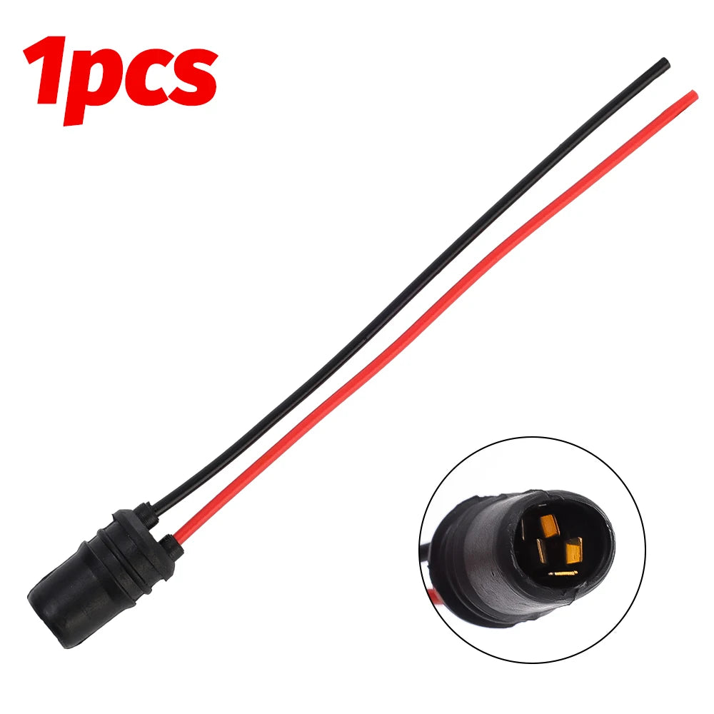 T10 W5W Lamp Holder Light Bulb Socket Car Motorcycle Rubber Connector Holder Extension LED Lamp Bulb Base Holder Wire Adapter