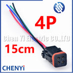 4 Pin Male or Female Waterproof Automobile Connector Electronic Plug 132004-001 132004-000 With Pins