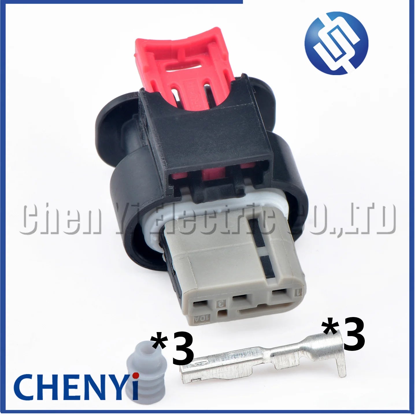 3 Pin Auto waterproof connector Car reversing radar Parking Sensor harness plug 35126369 35126370 35320846 35126372