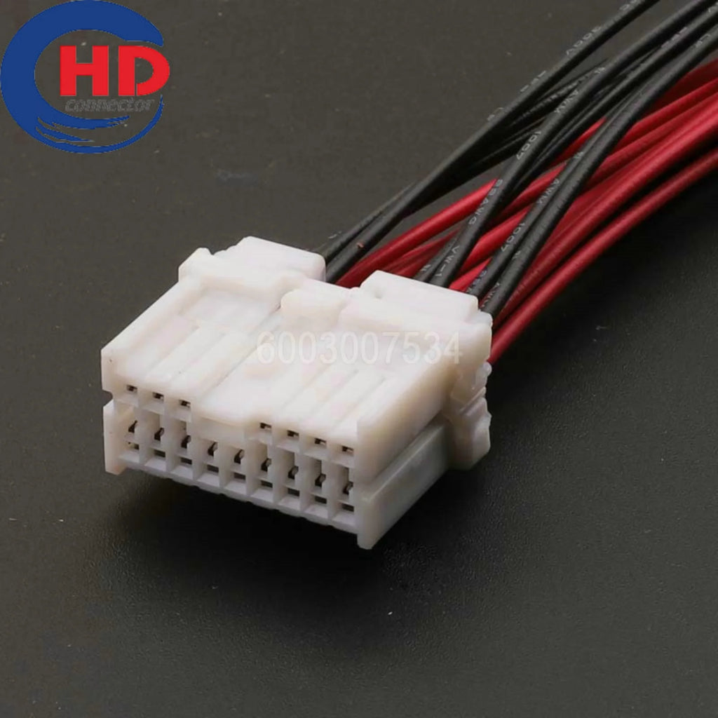 16 Pin Unsealed Male Female Connector Cable Plug Motorcycle Electrical Harnesses Wiring Harness 1123350-1 MG643016 1123371-1