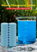 Car Windscreen Cleaner Effervescent Tablet Auto Solid Cleaner Universal Window Glass Washer Fluid Concentrated Solid Set Amagi