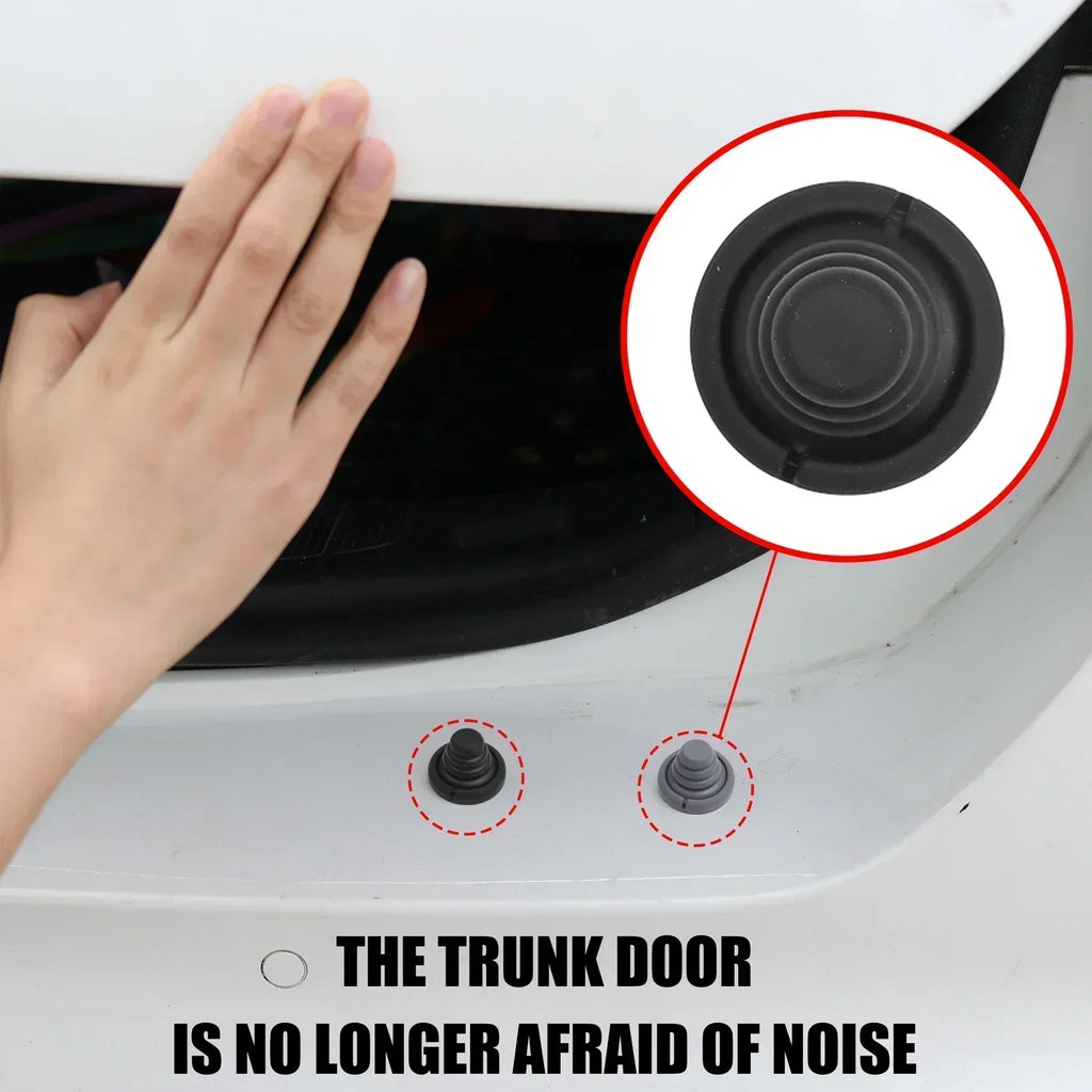Car Door Anti-Collision Silicone Pads Sound Insulation Gasket Auto Soundproof Shockproof Sealing Rubber Pad Door Edge Sticker