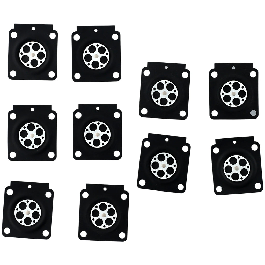 10PCS Carburetor  Metering Diaphragm  For 4314 121 4700 For Zama  A015053 C1Q  Carb Carburetor  Membrane Pads