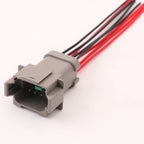 8-PIN Waterproof Electrical 1.6mm Male Female Connector For Car Motor With Wires DT04-08PA-C017 DT06-08SA-C017