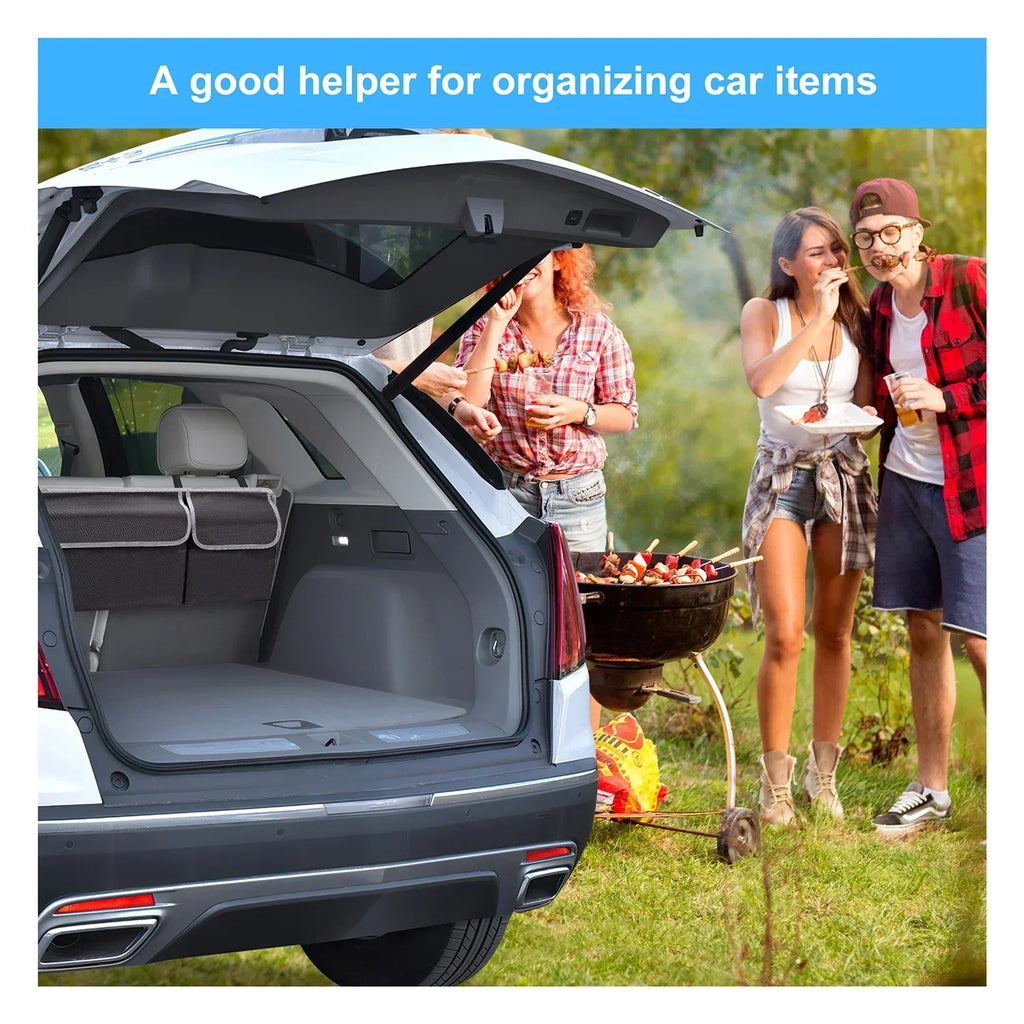 Car Trunk Organizer Adjustable Hanging Luggage Organizer Car Backseat Storage Bag Oxford Automobile Multi-use Seat Back Amagi