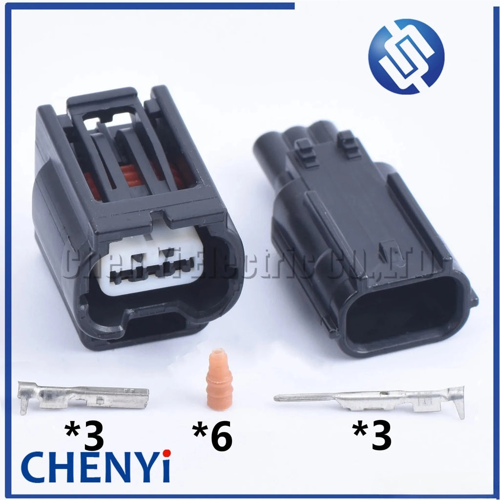 3 Pin Automotive Turn signal fog light Connector Battery negative sensor plug 7283-2147-30 7282-2147-30 For Honda Nissan Mazda