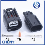 3 Pin Automotive Turn signal fog light Connector Battery negative sensor plug 7283-2147-30 7282-2147-30 For Honda Nissan Mazda