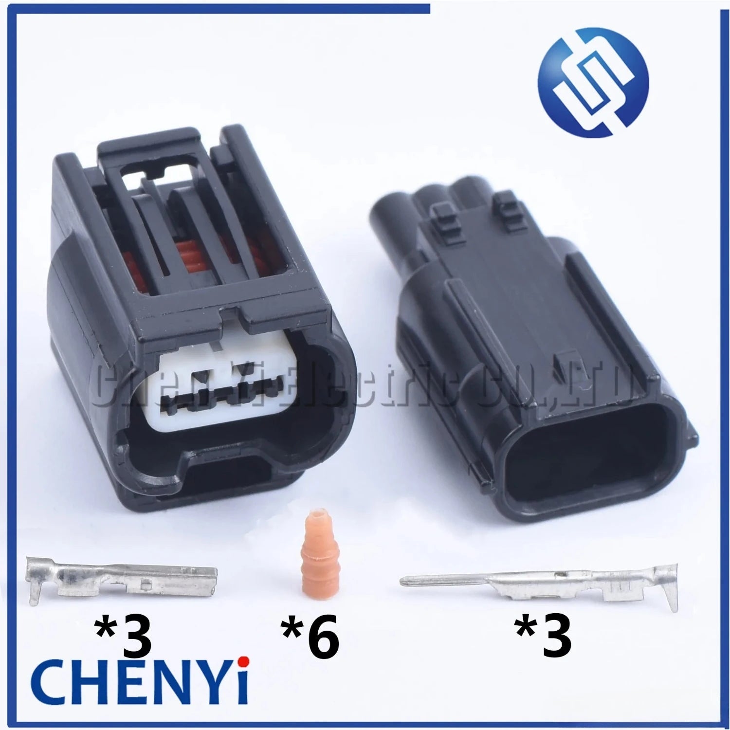 3 Pin Automotive Turn signal fog light Connector Battery negative sensor plug 7283-2147-30 7282-2147-30 For Honda Nissan Mazda