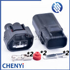 2 Pin Automobile waterproof connector Air conditioning cool Fan plug 90980-11237 For Toyota Highlander Corolla Prado RV4