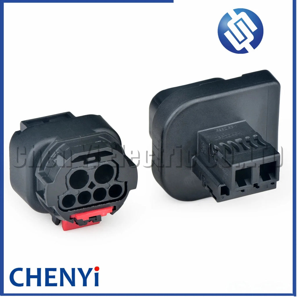 6 Pin Automobile waterproof connector headlight LED tail light plug 2302238-1 8992188-01 2302239-1 2302240-1 6992163-01
