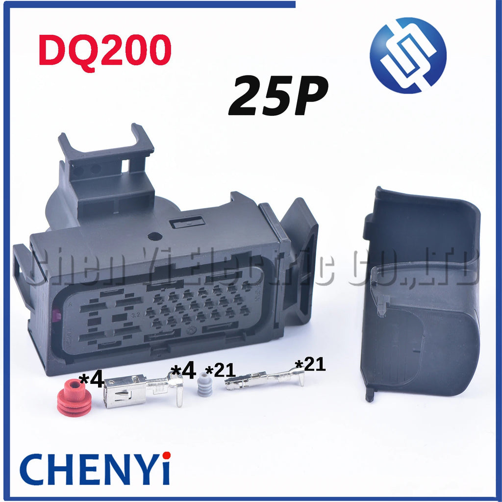 25 Pin Automotive Connectors Wire harness Plug 1K0973213 1719918-1 1K0 973 213 For DQ200 0AM DSG7 Speed dual clutch Gearbox