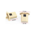 2Pcs Car Rear Seats Fastener Clips For Nissan Micra K11 TIIDA Sunny Qashqai Rear Seat Clips Seat Fixed Buckle Fastener Car Parts