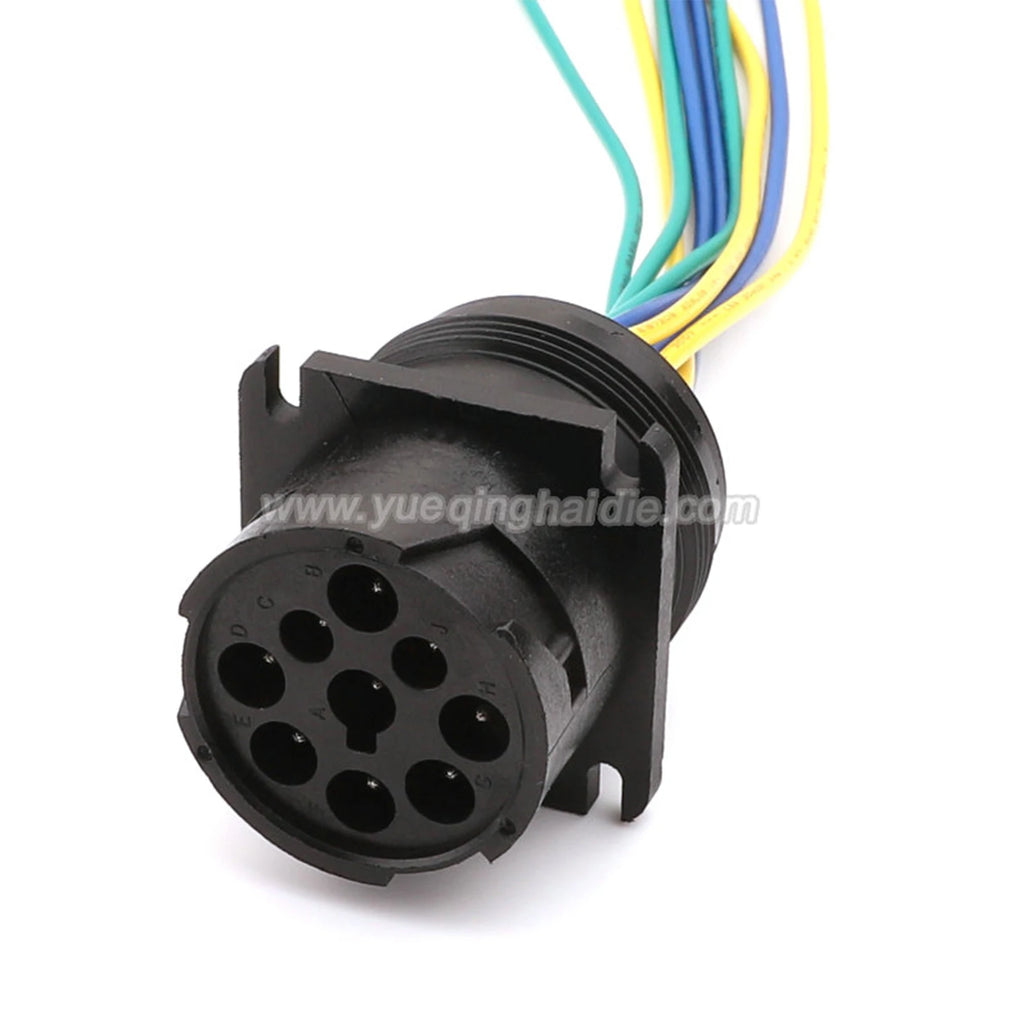 9 PIN 1.6mm Male Female Connectors Wiring Harness Cable Plug For Track J1939 For Deutsch HD10-9-1939P HD16-9-1939S