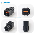 PB625-06027 PB621-06020 Automotive headlight plug 6p male and female wiring harness connector with terminal