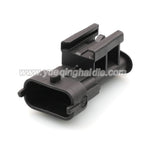 3 Pin Connector Waterproof 3.5mm Male Female Connector Automobile Wiring Harness Cable Plug for Bosch 1928404227 1928403966