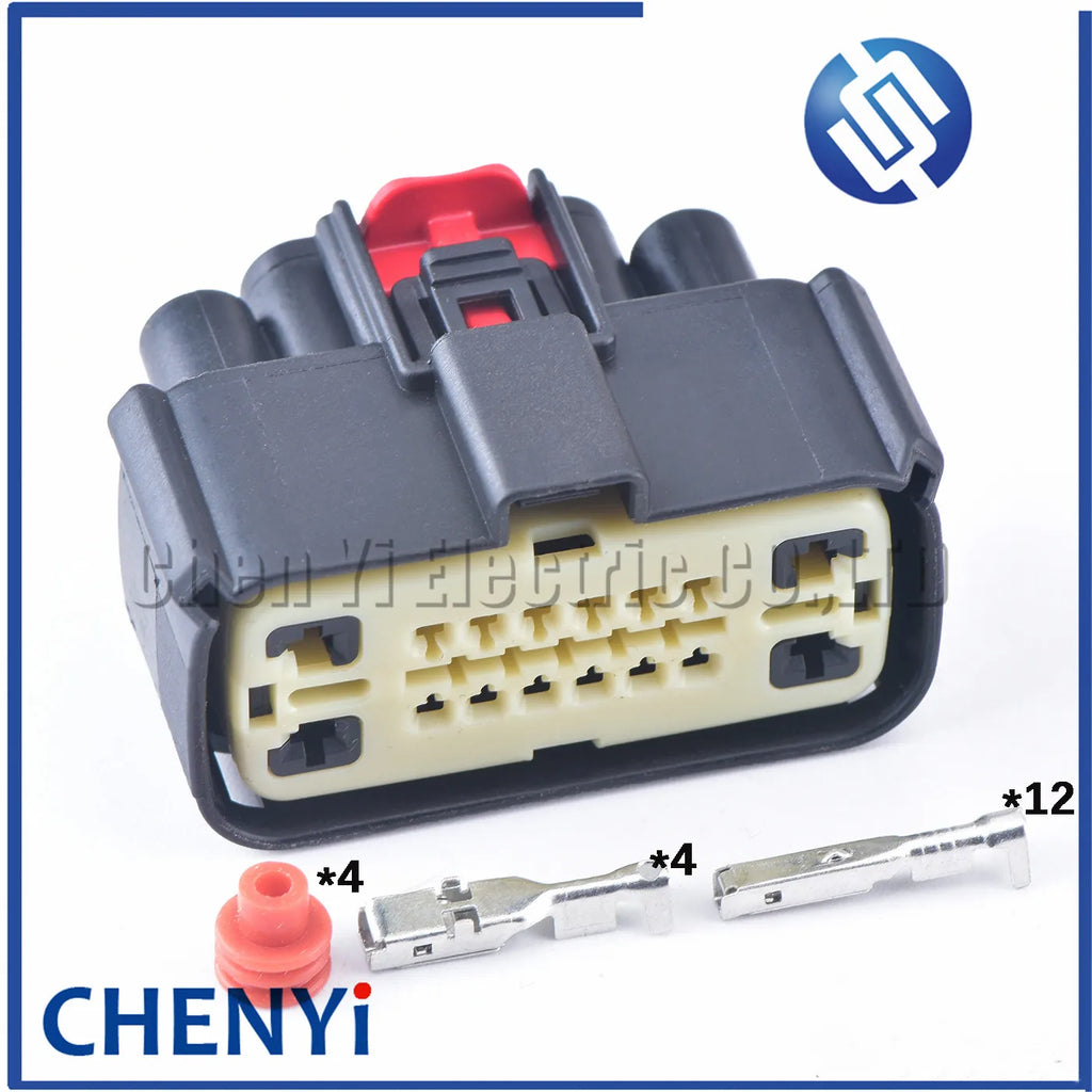 16 Pin（4B+12S）hybrid wire connectors engine plug 34985-1601 34986-2144 for GM Ford Ford Mondeo Focus Buick Lacrosse