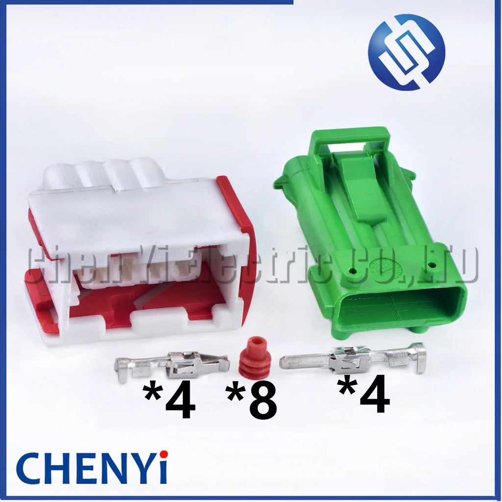 4 Pin auto waterproof connectors male or female 1618R0 Oxygen O2 Lambda Probes Sensor plug 185001-6 144998-6 For Peugeot Citroen