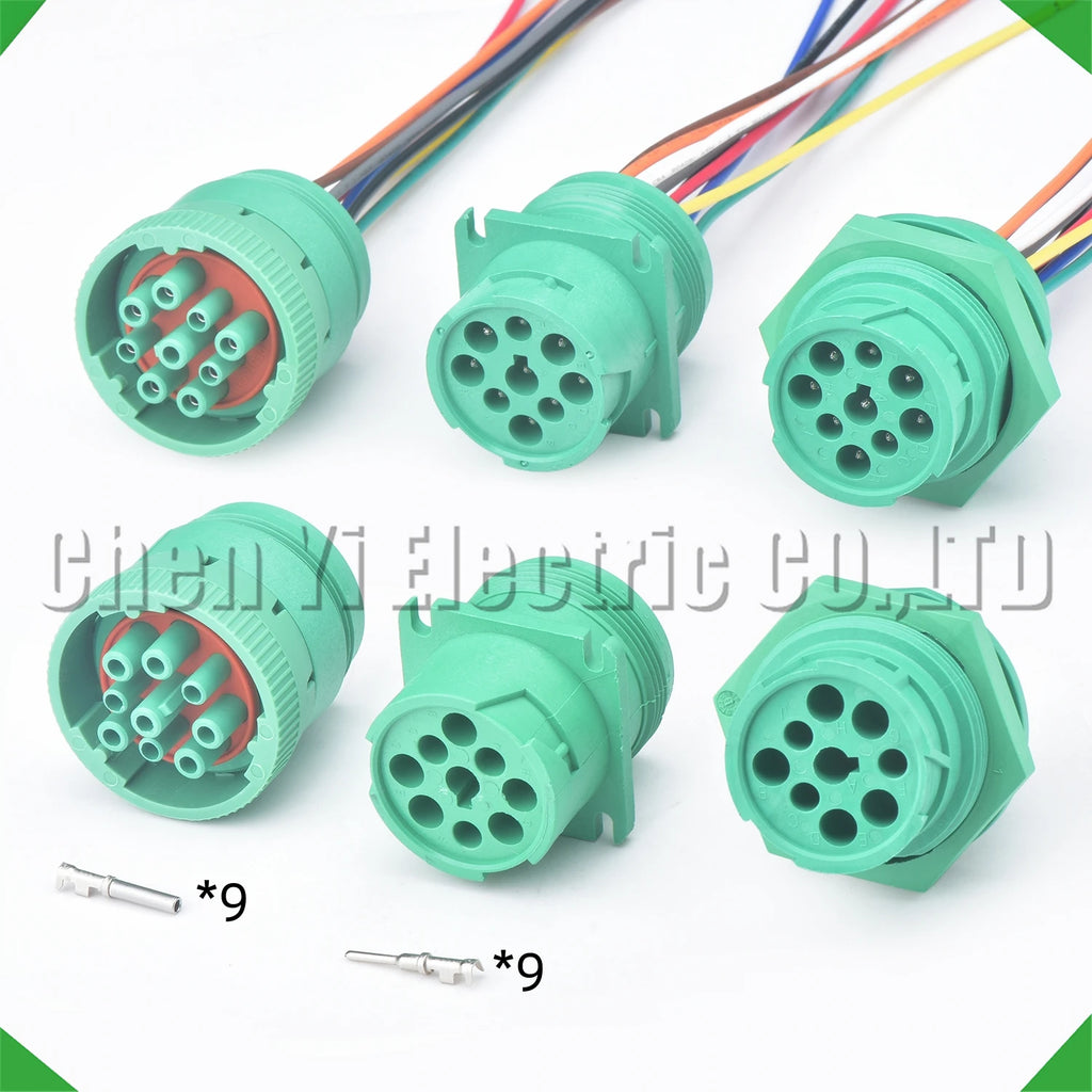 9-Pin Auto Connector Connectors Diagnosctic Harness Deutsch 1939S-P080