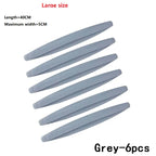 6/4Pcs Anti-collision Car Bumper Protector Large/Small size Strip Guard Corner Protection Strips Scratch Crash Blade Auto Tools