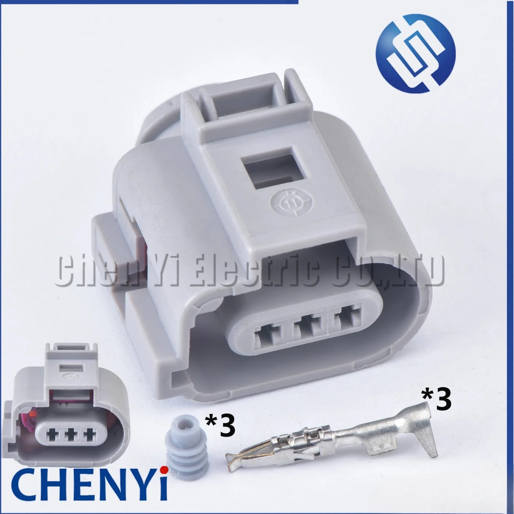 3 Pin Auto Connectors knock sensor camshaft position sensor high pressure oil pump Wire harness Plug 3B0973703 G 3B0 973 703G