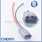 2 Pin auto waterproof connector Idle Air Control Valve plug 7223-1324-40 MG640864-5 90980-11168 For Toyota Nissan Mazda FD RX7