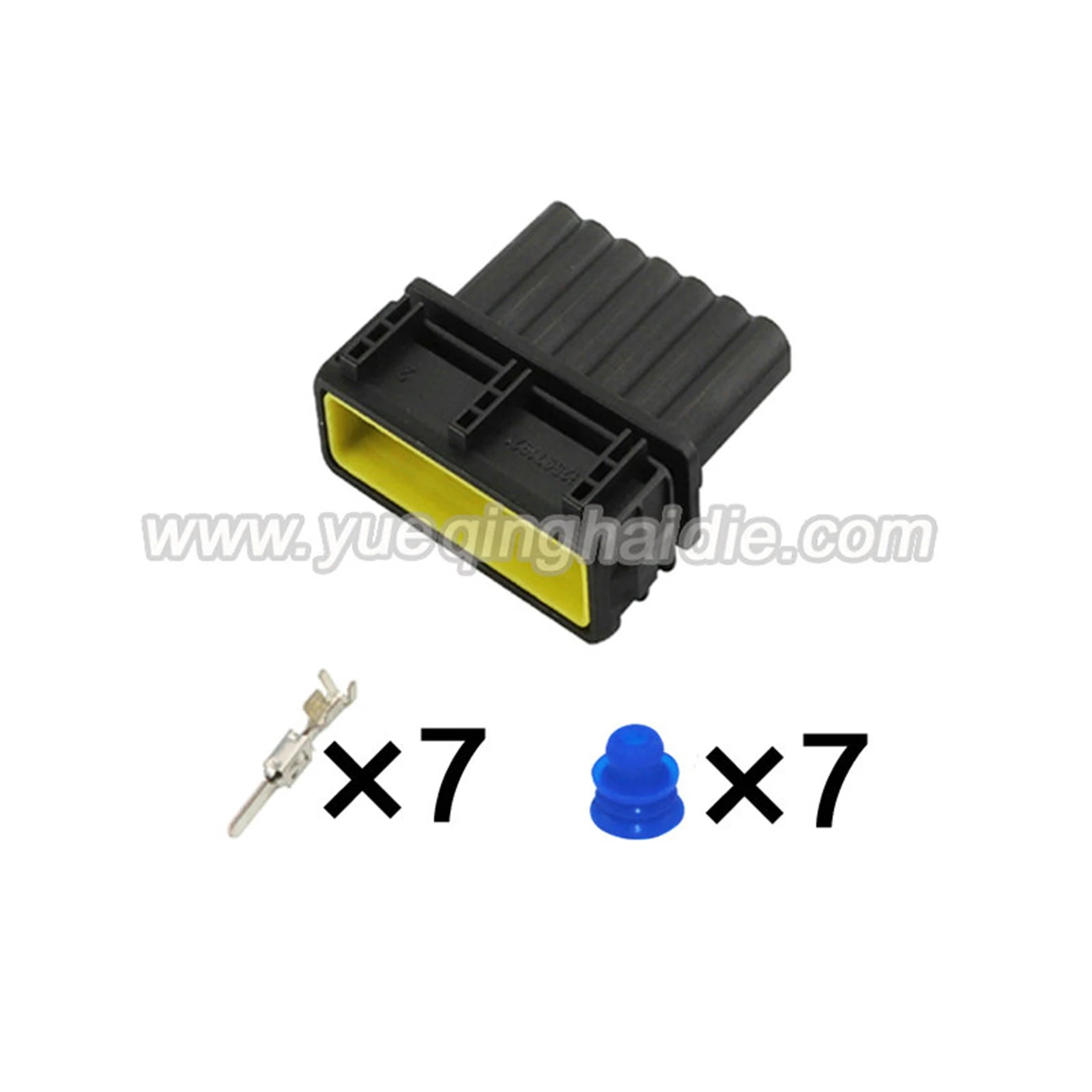 AMP 7 Pin Connector Waterproof 3.5mm Female Male Connector Automobile Wiring Harness Cable Plug for Proton 282236-2 282768-1