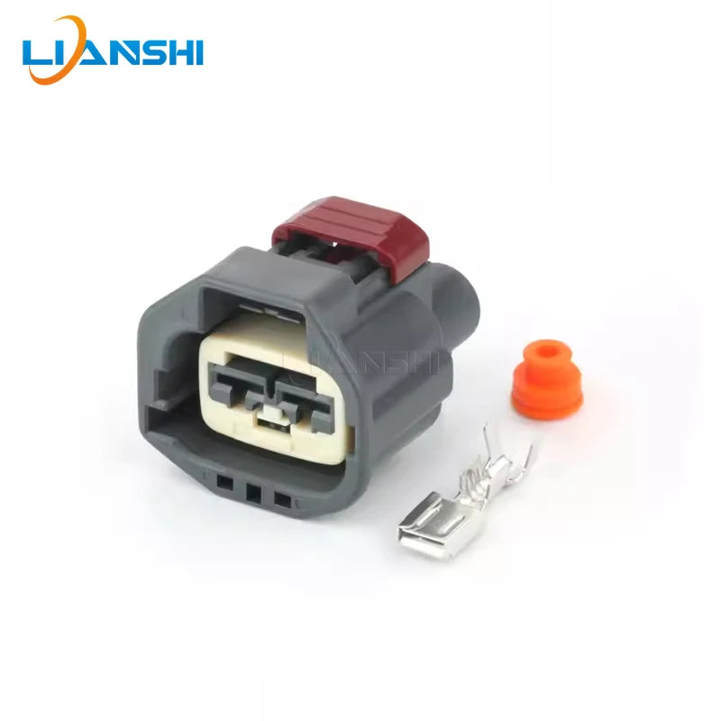 7282(7283)-5596-10 Automotive vacuum pump sensor 2-hole plug DJ70258-6.3-11/21 rubber shell with terminal