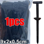 Universal Nylon Cable Tie Buckle Auto Fastener Screw Replacement Clip Car Fender Trunk Engine Guard Panel Wire Management Secure