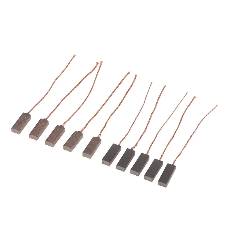 10pcs 4*6*17mm Electric Car Vehicle Generator Regulator Carbon Brushs for New Jetta Santana Alternator Tools