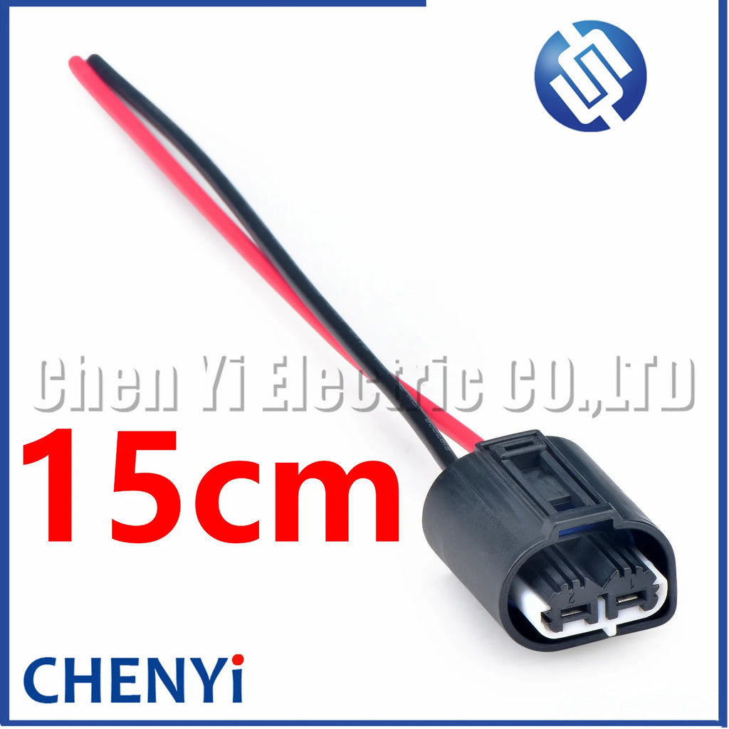 2 Pin Auto waterproof connector snail horn harness plug fog lamp connector 1-968642-1 1968643-1